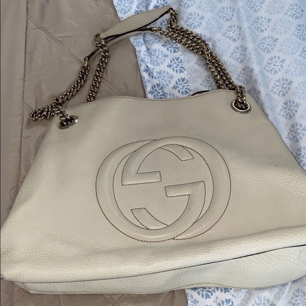 Off white Gucci shoulder bag